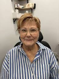 Elderly person feeling sad