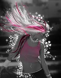 Black And White With Color Splash Photoshop Pink Color Splash Creative Color Splash Pink Color Splash Photo Color Splash