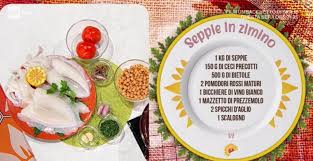 Le seppie in zimino sono una preparazione a base di pesce che viene realizzata soprattutto in liguria e in toscana. E Sempre Mezzogiorno Ricetta Seppie In Zimino Di Ivano Ricchebono