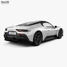 Maserati Mc20 2021 3d Model In 2020 Maserati Car 3d Model Super Cars