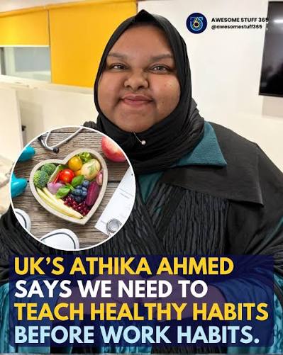 United Kingdom health ambassador Athika Ahmed went viral after delivering a provocative public health message arguing that societies should prioritize teaching people how to live longer through healthy habits — such as