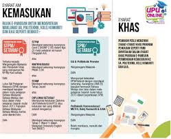 Jun 10, 2021 · sesi soal jawab secara langsung berkenaan permohonan program khas jkpj tahun 2021 akan diadakan sepanjang tempoh permohonan: Permohonan Kemasukan Upu Ke Ipta Sesi 2017 2018 Serta Panduan