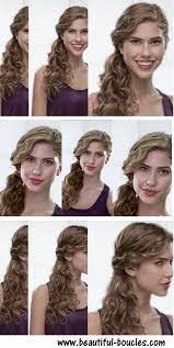 Epingle Sur Attacher Coiffer Ses Cheveux Boucles