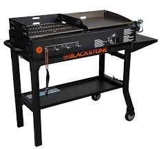 Fire up the grill, griddle or both at the same time the nonstick surface and removable drip pan make this griddle a cinch to clean, and the multitude of storage areas give you plenty of space to spread out. 7 Best Grill With Griddle Combo S For 2021 Gas Charcoal Reversible