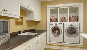 spot for the washing machine