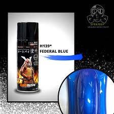 Prussian blue, also known as berlin blue, is a dark blue colour that is artificially made. H139 Federal Blue Samurai Spray Paint 400ml Honda Color Lazada Ph