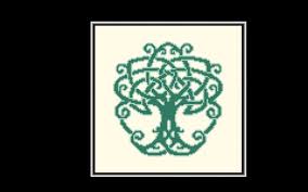 New Celtic Knot Tree Of Life Cross Stitch Pattern Chart Instant Digital Download
