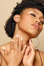 BRASS CRESCENT HOOPS By LORRAINE WEST JEWELRY