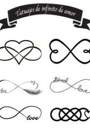 Tatuajes De Infinito De Amor Infinite Love Tattoo Love Tattoos Mini Tattoos