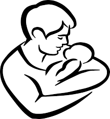 Father And Child Clipart Father S Day Drawings Tattoos For Kids Father Tattoos