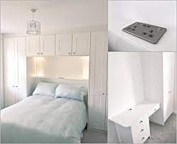 A Over The Bed Built In Wardrobe And Storage Bedroom Interior Wardrobe Bed Small Bedroom Remodel