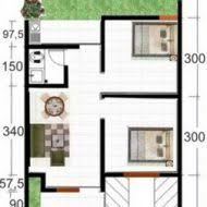 5 percuma pelan rumah tiny membuat rumah anda yang terbaik. Pelan Rumah 2 Bilik Tidur My House Plans House Plans Floor Plans