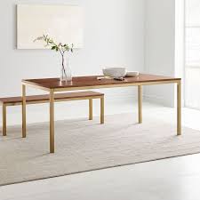 See all of our looks for less on pinterest ! West Elm Ph Modern Design The Simple Clean Lines Of The Metal Frame Give This Table Its Industrial Look A Versatile Spot To Dine Gather Or Work The Frame Dining