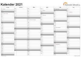 Personalize the spreadsheet calendars using the online excel download these free printable excel calendar templates with us holidays and customize them as you like. Excel Kalender 2021 Kostenlos