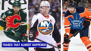When it comes to sports and entertainment, nhl trade talk gives you a front row to some of the coolest hockey articles on the internet. Trades That Almost Happened Before Nhl Trade Deadline 2019 Youtube