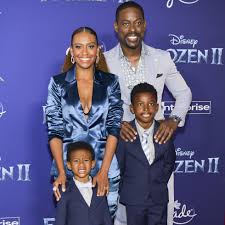 96% black panther (2018) lowest rated: Sterling K Brown With Family At Frozen 2 Premiere Photos Popsugar Celebrity