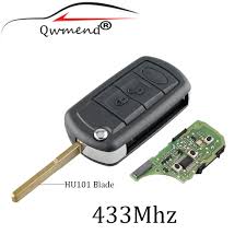 3buttons Flip Remote Keyless Key Fob 433mhz For Range Rover Sport Land Rover Discovery 3 Hu101 Blade Transponder Pcf7941 Chip Key Range Rover Land Rover Flipland Rover Range Aliexpress