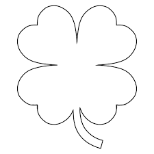 The link to download the templates is at the bottom of this post. Printable Shamrock 4 Leaf Clover Novocom Top