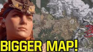 The forbidden west looks amazing! Horizon Zero Dawn Guerrilla Games Shows Bigger Map Horizon Zero Dawn 2 Horizon Zero Dawn Dlc Youtube