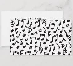 Black And White Music Notes Musical Note Pattern Black And White Music Business Card Zazzle Com Music Business Cards Music Quote Tattoos Music Lyrics Art