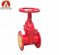 Fire Fighting Sluice Water Control Cast Iron DN100 4 Inch Gate Valve