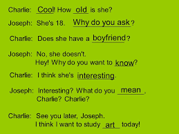 What does the name joseph mean. Charlie Hi Joseph Joseph She Studies She Wants To Be An Charlie That S A Great Name What Does She Joseph Charlie Oh Really What S Her Ppt Download