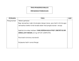 Kata alu aluan ketua pengarah pelajaran malaysia untuk majalah sekolah tahun 2020 13 februari 2020 teks ucapan sempena majlis amanat & aspirasi oleh yab perdana menteri 06 februari 2020 teks ucapan aluan pengerusi. Doc Teks Pengerusi Majlis Perasmian Pembukaan Cg Izzah Mardhiya Academia Edu