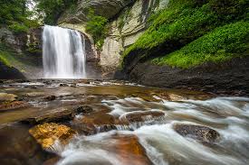 Dogs are also able to use this trail but must be kept on leash. Looking Glass Falls Blue Ridge Parkway Waterfall Outdoor Landscape Photography Brevard Nc