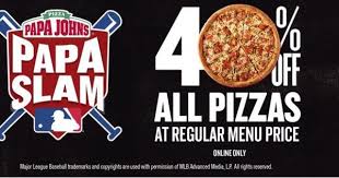 Papa Johns Promo Code 40 Off Today Only 8 14 Papa Johns Pizza Promo Papa Johns Promo Codes