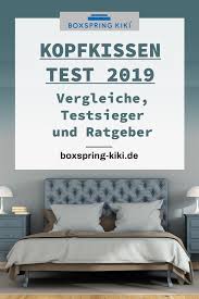 Kopfkissen Test 2019 Vergleiche Testsieger Und Ratgebe Bettfedern Bett Ideen Boxspringbett