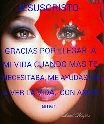 Jesucristo Gracias Por Llegar A Mi Vida Cuando Mas Te Necesitaba Me Ayudastes A Ver La Vida Con Amor Amen Movie Posters Incoming Call Screenshot Bible
