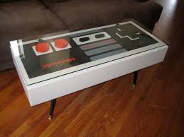 Handmade Nintendo Controller Coffee Table Mesas De Cafe Decoracion De Videojuegos Mesa De Diseno