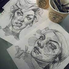Modernarttpromotion Feature Dm Modernartt Artist Estipikal For Art Material Shop Modernarttshop Fineart Tradit Face Drawing Beautiful Sketches Sketches
