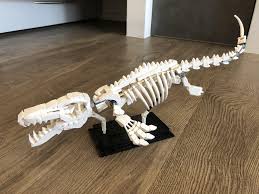 It is looted from thunderstomp stegodon. I Decided To Build A Mosasaur Exclusively From The Parts Of The Dinosaur Fossils 21320 Set The Mouth And Fins Are Posable Lego