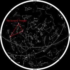 May Constellations With Star Chart