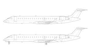 Maybe you would like to learn more about one of these? Bombardier Canadair Regional Jet 700 Blank Illustration Templates Norebbo
