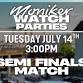 Moniker Brewery Watch Party - Semi Finals Match - Kickoff at 3:00pm