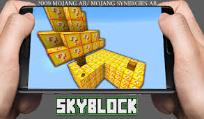 Mojang studios keeps working hard on the nether update.hoglins, piglins, new spooky and cozy biomes, and netherite were not enough, as we can tell. Descargar Lucky Skyblock Map Addon For Mcpe Minecraft Mods Apk De Aplicaciones Gratis