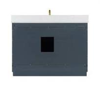 Altair Gazsi 48" Classic Blue Freestanding Single Bathroom ...