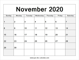 Calendar November 2020 In 2020 August Calendar September Calendar June 2019 Calendar