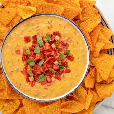 Pepperoni Pizza Queso Recipe Food Network Recipes Stuffed Peppers Pepperoni