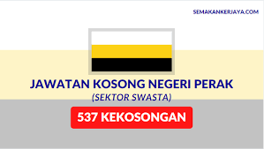 Jika anda berminat untuk mengisi kerja kosong di jabatan pendafta. Minima Pmr Pt3 Layak Mohon Jawatan Kosong Sektor Swasta Negeri Perak Gaji Rm1 300 Rm3 000 Sebulan