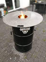 Montageset fur party fass mit tischplatte 85cm serlag gmbh. Diy Bauanleitung Bauen Einer Feuertonne Mit Feuerplatte Feuerplatte De