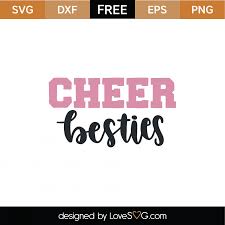 Download Free Cheer Besties Svg Cut File Lovesvg Com