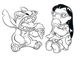 A large collection of coloring pages from the cartoon lilo and stitch. Get This Lilo And Stitch Coloring Pages Lilo And Stitch Eating Ice Cream