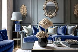 Blue And Gray Deals Living Room Decor