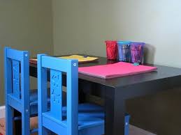 Ikea Kritter Chairs 12 99 Surprised At How Sturdy These Chairs Are Great Colors To Choose From Too Playroom Office Desk Ikea