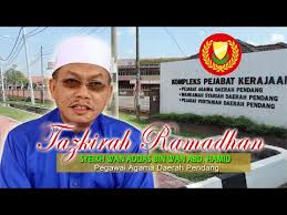 Dengan agama, seseorang akan lebih terarah hidupnya. Pejabat Agama Daerah Pendang Kedah Metaprescutal Mamangbro Site