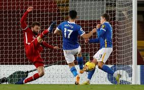 Premier league match liverpool vs brighton 03.02.2021. Brighton Put Huge Dent In Liverpool S Premier League Title Hopes World Soccer Talk