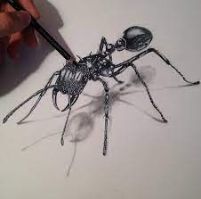 This Ant And This Fly By Stefan Simonovic Ants Insect Art Pencil Drawings